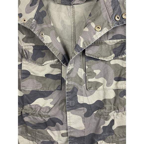 Love Tree Women’s Camo Snap Button Cinchable Waist Collar Multi Pocket Vest Med - Picture 9 of 16